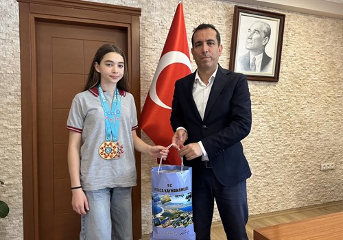 KICKBOX Şampiyonu ziyareti